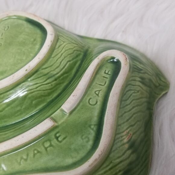 Ceramic veggie platter. SANTA ANITAWARE CALIFORNIA - Picture 8 of 15